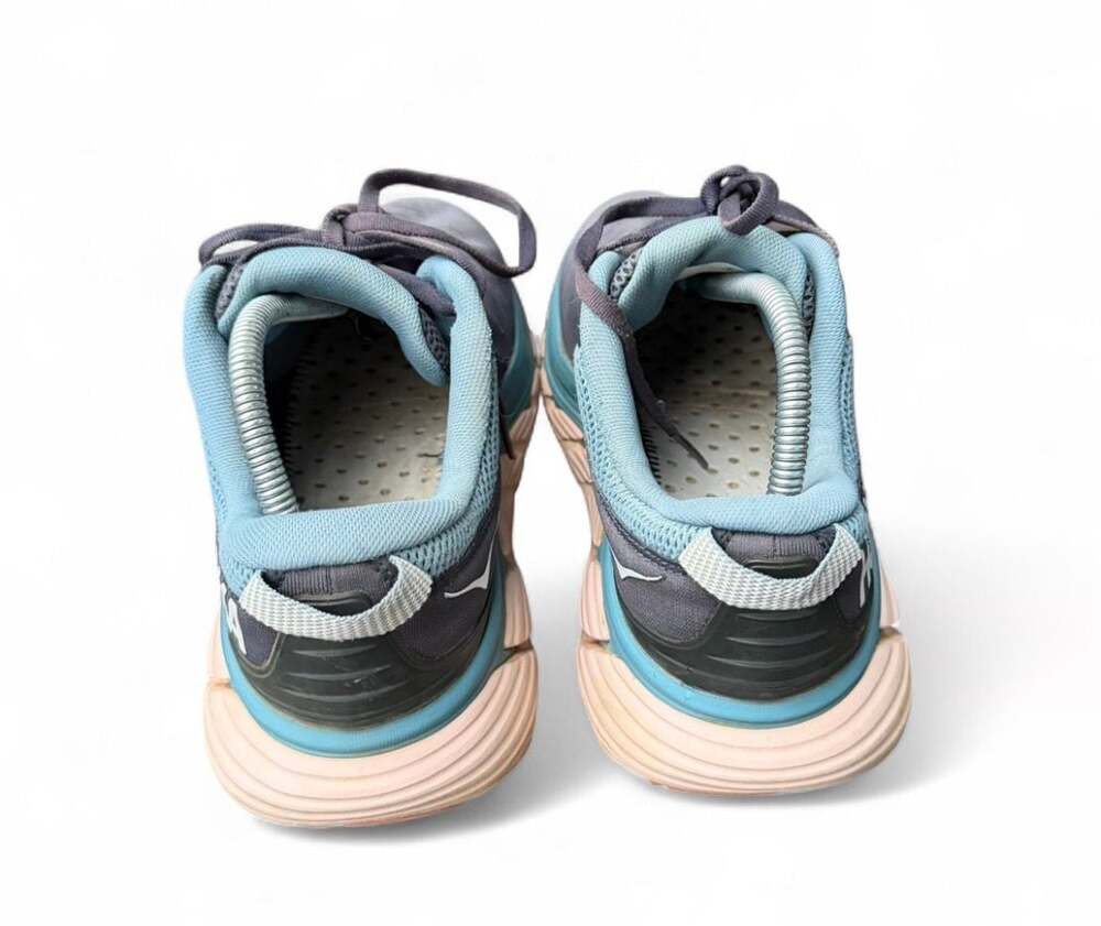 Size 9D Hoka One One Gaviota 3 Women's Running Shoes Ombre Blue / Rosette WIDE - Picture 5 of 8
